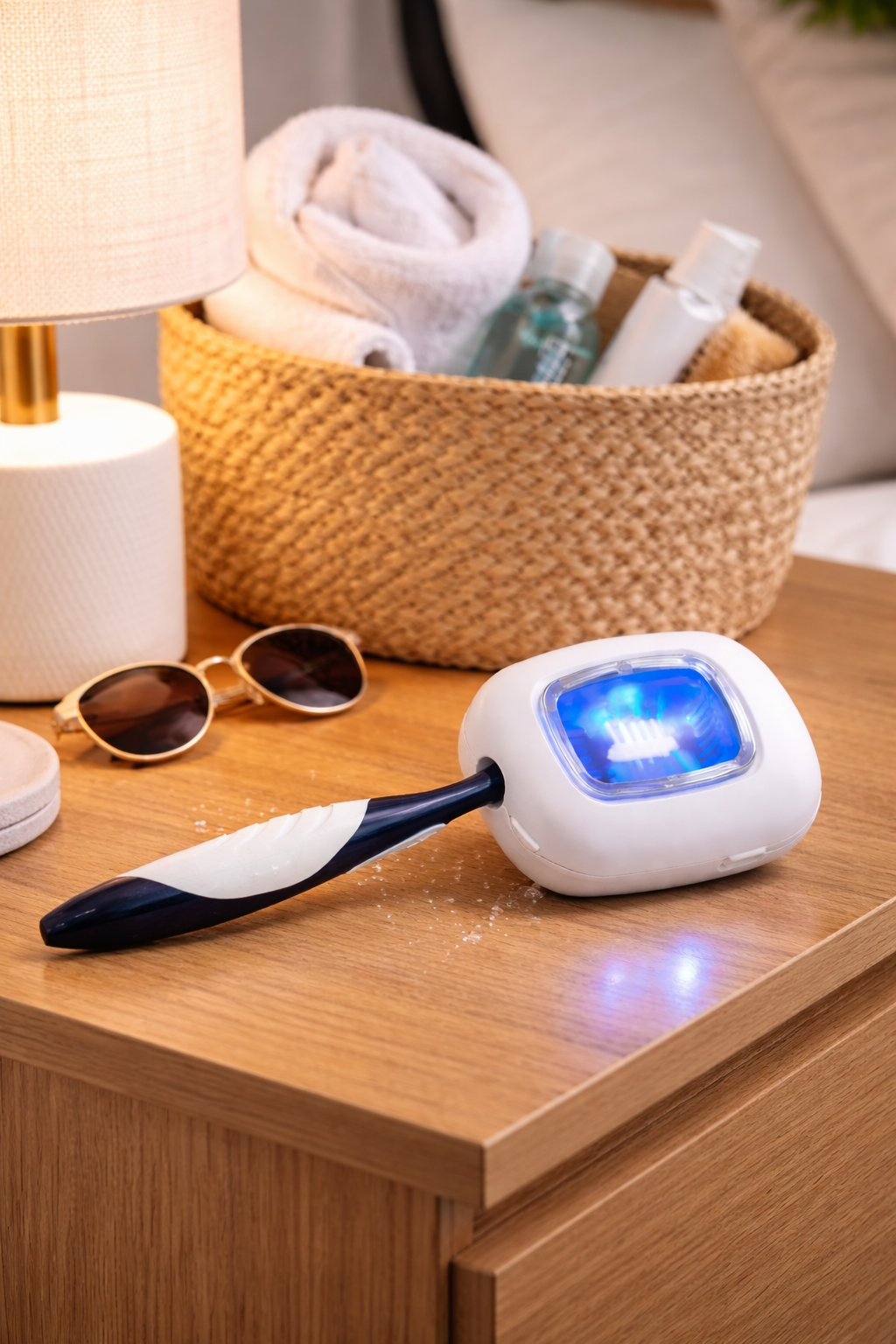Electric Toothbrush Sanitiser & Holder