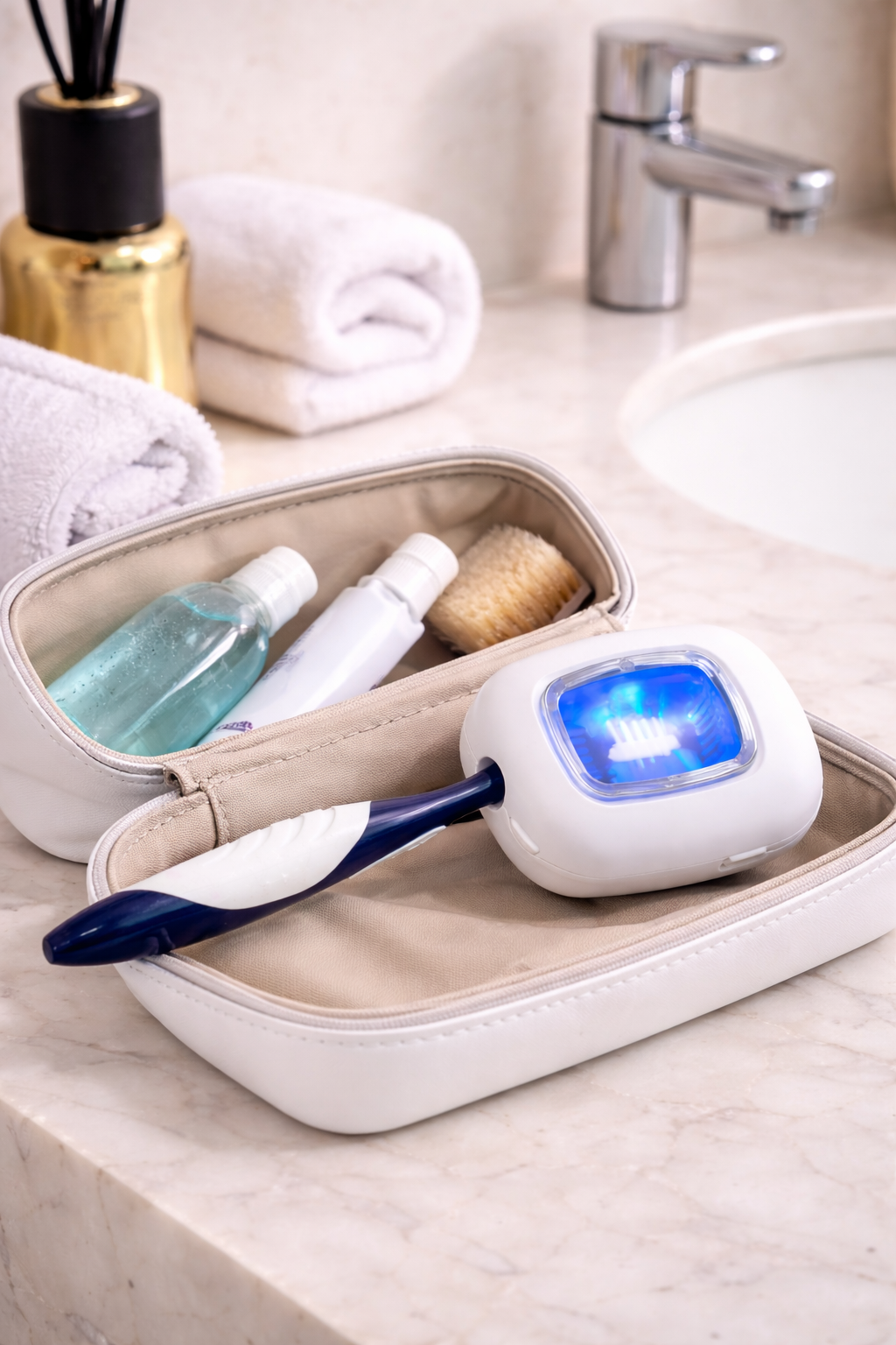 Electric Toothbrush Sanitiser & Holder
